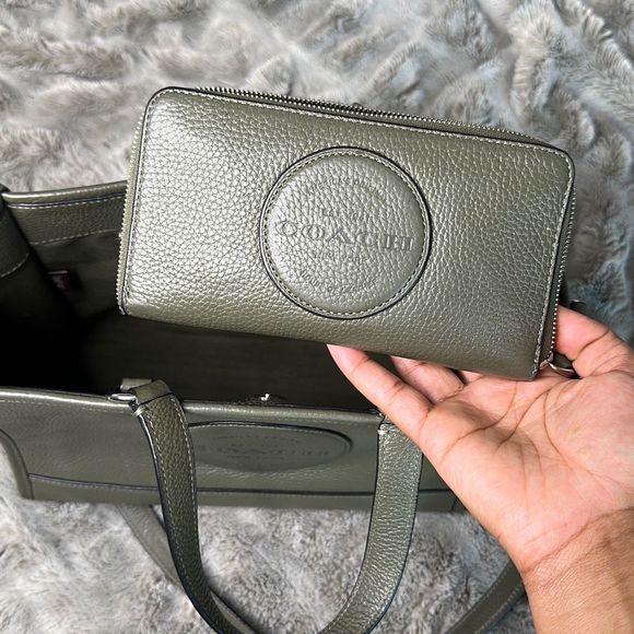 Coach Olive Green Crossbody Bag - Picture 6 of 13